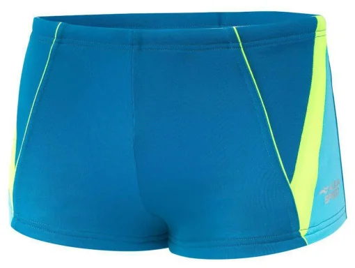 Плавки-боксери Aqua Speed DIEGO бірюзовий, блакитний, жовтий Діт 140 см