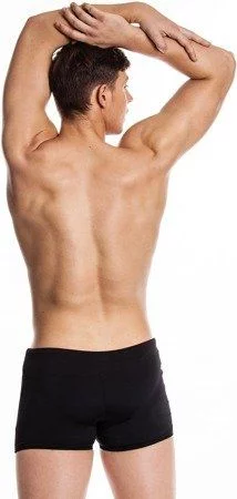 Плавки-шорти для чоловіків Aqua Speed PATRICK 395-1-1 чорний Чол S (70-76 см)