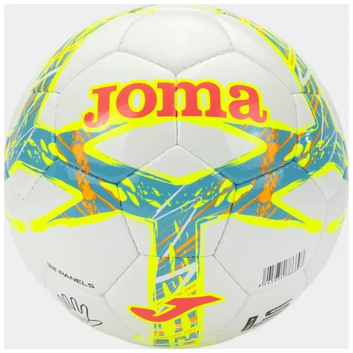 М'яч футбольний Joma DALIII біло-салатовий Уні 5