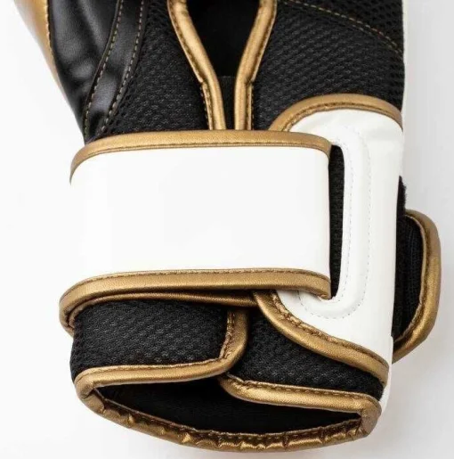 Боксерські рукавиці Everlast POWERLOCK 2R TRAINING GLOVE білий, золотий 12 унцій (P00003049)
