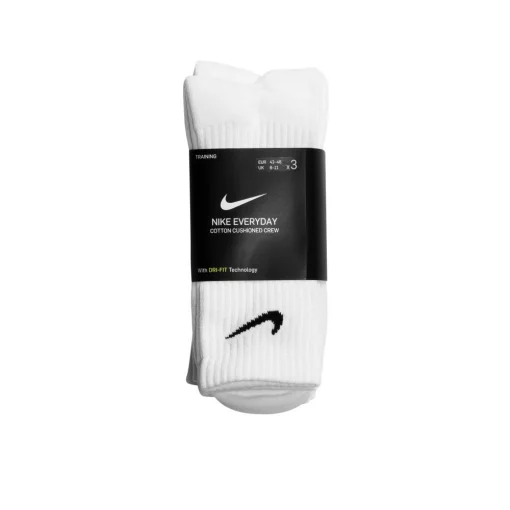 Шкарпетки Nike U NK EVERYDAY CUSH CREW 3PR білий Уні 34-38