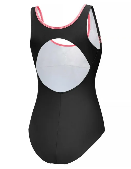 Купальник закритий для жінок Aqua Speed KATE 61572 чорний, помаранчевий Жін 42