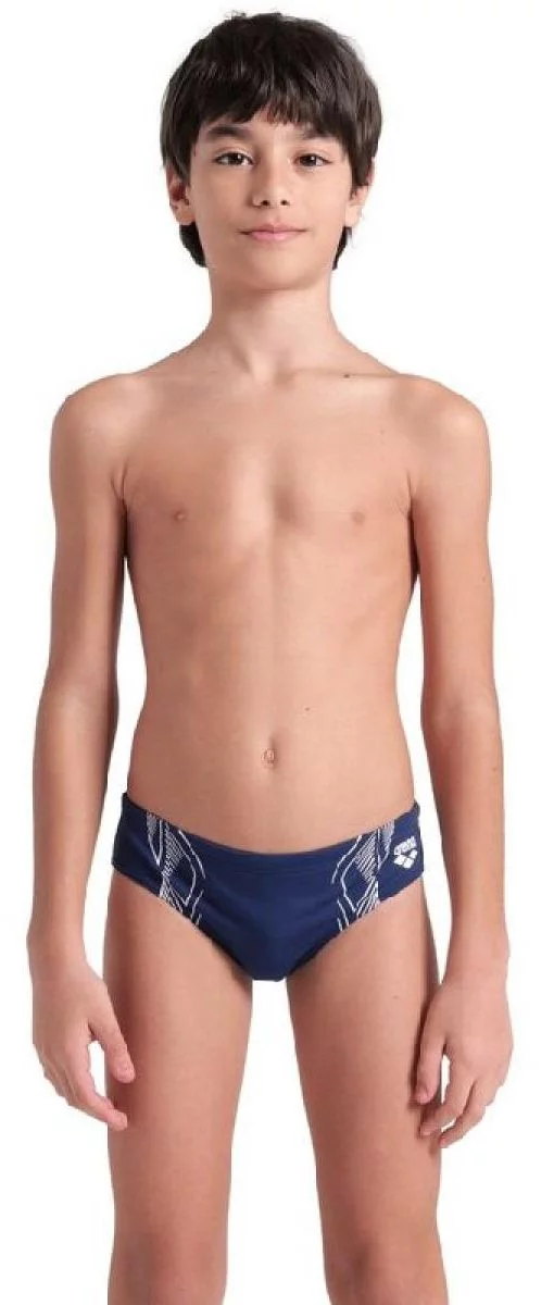 Плавки Arena REFLECTING SWIM BRIEFS темно-синій, білий Діт 140 см