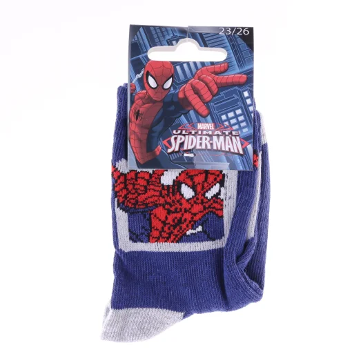 Шкарпетки Spider Man SPIDERMAN DS CARRE синій Діт 23-26