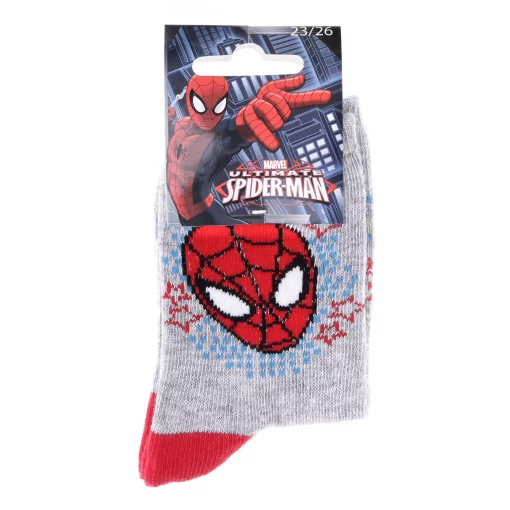 Шкарпетки SPIDER MAN TETE SPIDERMAN + ETOILES сірий Діт 19-22, арт.43890147-3