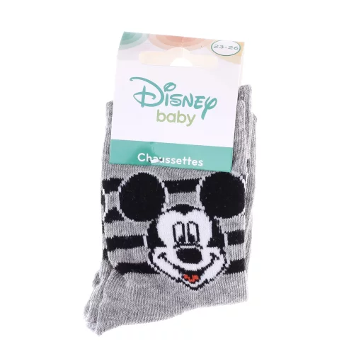 Шкарпетки TETE MICKEY + RAYURES світло-сірий Діт 19-22 арт 43891247-4