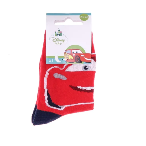 Шкарпетки CARS SOCKS червоний Діт 19-22, арт.43897548-6