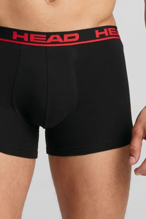 Труси-боксери Head BASIC BOXER 2P червоний, чорний Чол M