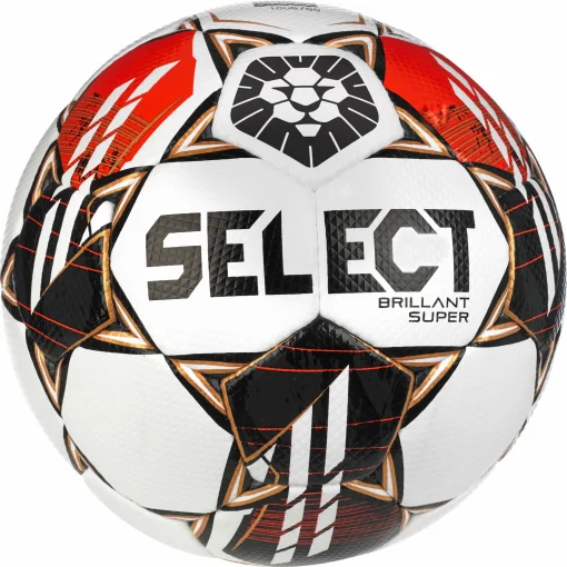 М'яч футбольний Select BRILLANT SUPER FIFA (HS) v23 білий, червоний Уні 5