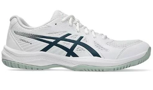 Кросівки сквош . Asics Upcourt 6 White/Tranquil Teal (48) 13 (1071A104-104)