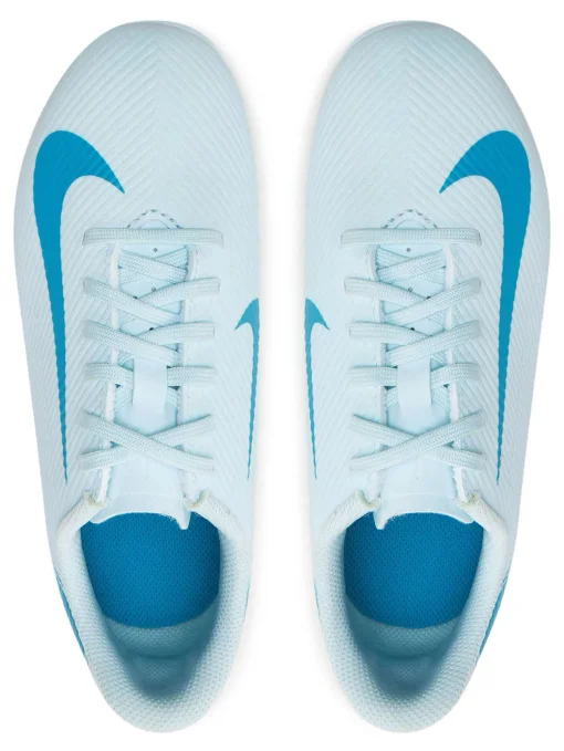 Бутси Nike JR VAPOR 16 CLUB FG/MG білий, блакитний Діт 36,5 (US 4.5Y)