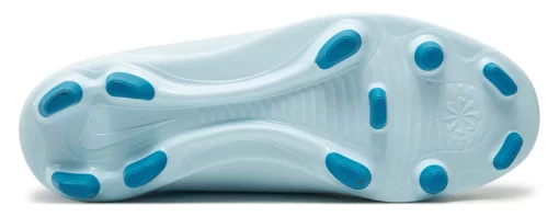 Бутси Nike JR VAPOR 16 CLUB FG/MG білий, блакитний Діт 38,5 (US 6Y)