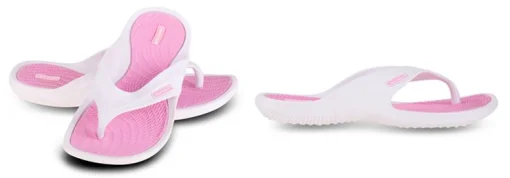 Шльопанці Aqua Speed RIVIERA 4379 білий, рожевий Уні 32