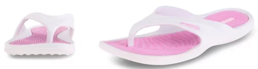 Шльопанці Aqua Speed RIVIERA 4363 білий, рожевий Уні 24