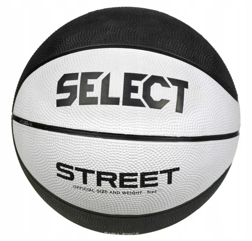М&rsquo;яч баскетбольний SELECT Street Basket v23 (126) біло/чорн, №7