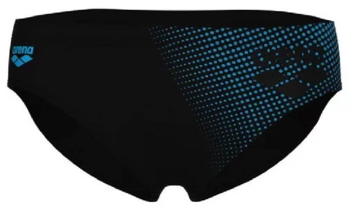 Плавки-сліпи для чоловіків Arena FOGGY DOTS SWIM BRIEFS чорний Чол 90