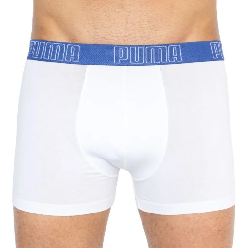 Труси-боксери Puma YD BOLD STRIPE BOXER 2P синій, чорний, білий Чол S
