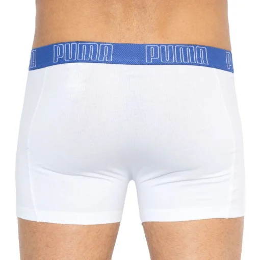 Труси-боксери Puma YD BOLD STRIPE BOXER 2P синій, чорний, білий Чол S