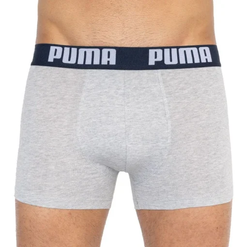Труси-боксери Puma STATEMENT BOXER 2P синій, сірий Чол XL