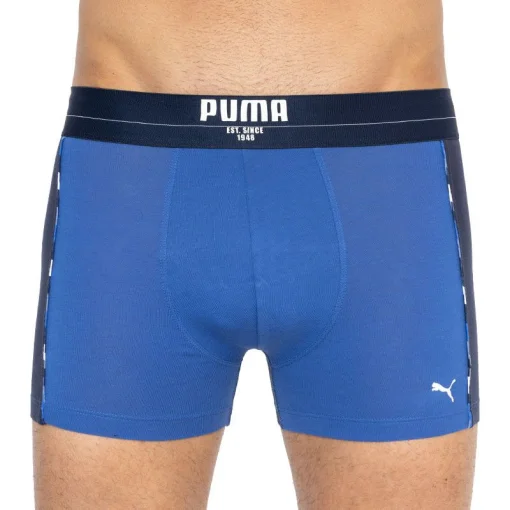 Труси-боксери Puma STATEMENT BOXER 2P синій, сірий Чол XL