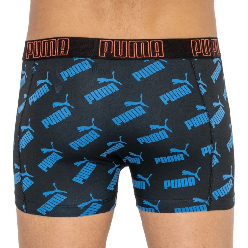 Труси-боксери Puma BIG LOGO AOP BOXER 2P чорний, синій Чол S