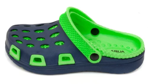 Крокси Aqua Speed SILVI 6928 синій, зелений Діт 25