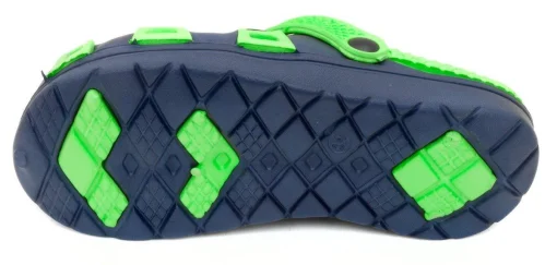 Крокси Aqua Speed SILVI 6928 синій, зелений Діт 25
