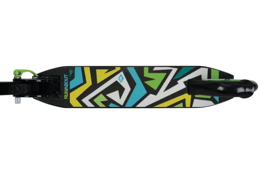 Міський самокат Schildkröt City Scooter RunAbout 145mm Black/Green чорно-зелений Уні Max:60 кг