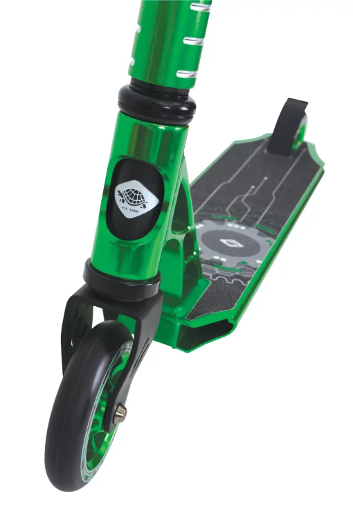 Самокат трюковий Schildkröt Flipwhip Hydro Green (2021v) чорно-зелений Уні Max:100 кг