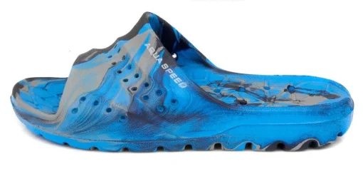 Шльопанці Aqua Speed PATMOS 6487 блакитний, темно-синій, сірий Діт 32