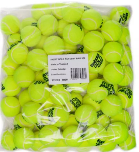 М'ячі для тенісу Babolat Gold Academy 72 Bag