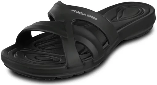 Шльопанці Aqua Speed PANAMA 9870 чорний Жін 41