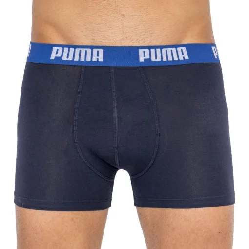 Труси-боксери Puma BASIC BOXER 2P синій, помаранчевий Чол S