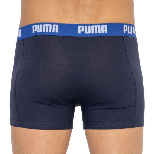 Труси-боксери Puma BASIC BOXER 2P синій, помаранчевий Чол S