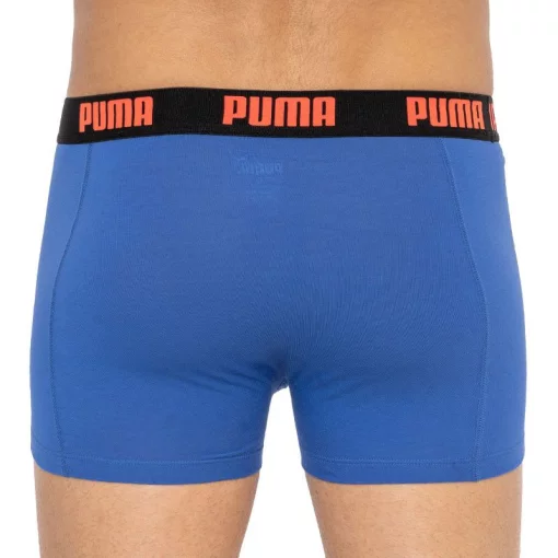 Труси-боксери Puma BASIC BOXER 2P чорний, синій Чол S