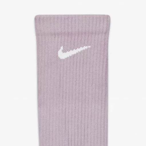 Шкарпетки Nike U NK EVERYDAY PLUS CUSH CREW білий, рожевий, фіолетовий Уні 42-46