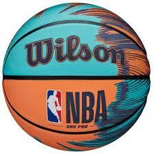 М'яч баскетбольний Wilson NBA DRV PRO STREAK BSKT Blue/Orange size 7