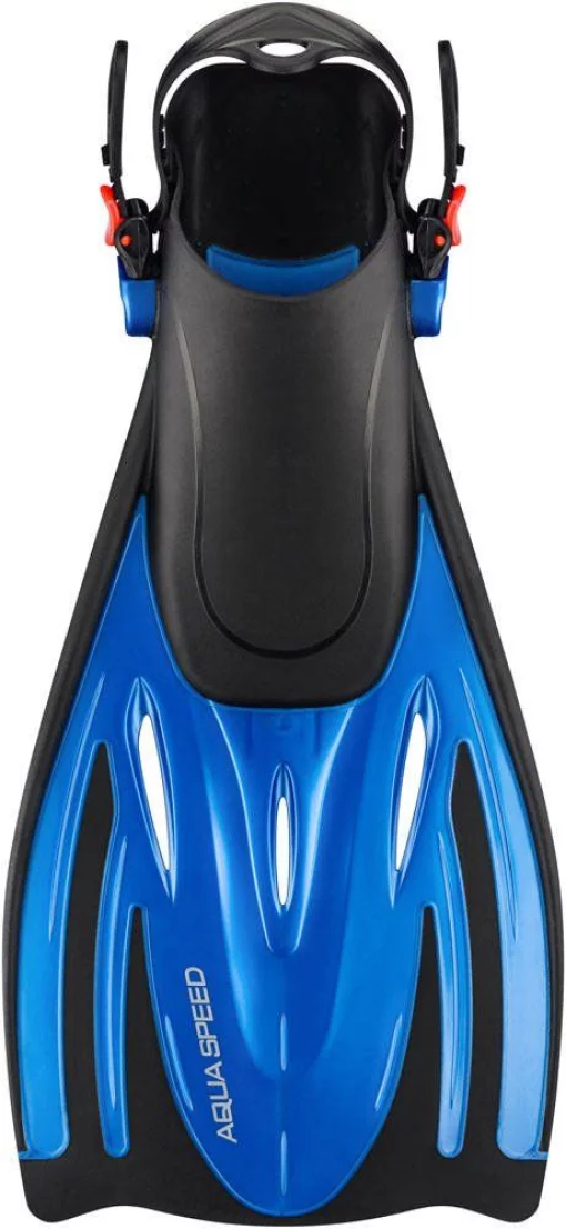 Ласти Aqua Speed WOMBAT 530-11-1 чорний, синій Уні 38-41