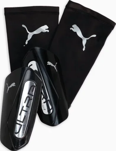 Щитки Puma ULTRA Light Sleeve чорний дитячий XS (зріст 95-115 см) (030989-03)