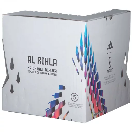 Футбольний м'яч Adidas 2022 World Cup Al Rihla League BOX H57782, розмір №4