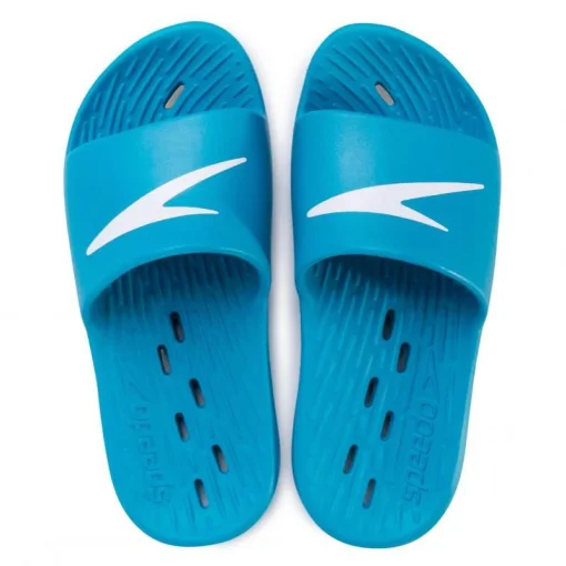 Шльопанці Speedo SLIDES ONE PIECE JU BLUE/WHITE блакитний, білий Діт 29,5