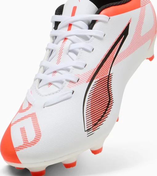 Бутси дитячі Puma ULTRA 5 PLAY FG/AG Jr білий, помаранчевий Діт 35