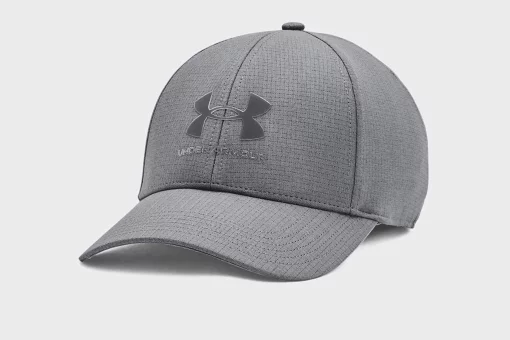 Кепка Under Armour Isochill Armourvent STR сірий Чол L/XL