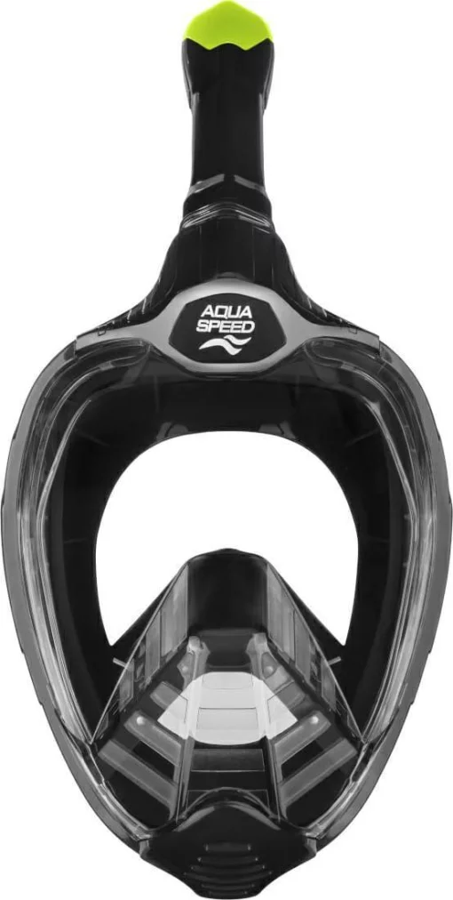 Повнолицьова маска Aqua Speed VEIFA ZX 9857 чорний, жовтий S/M (554-38)