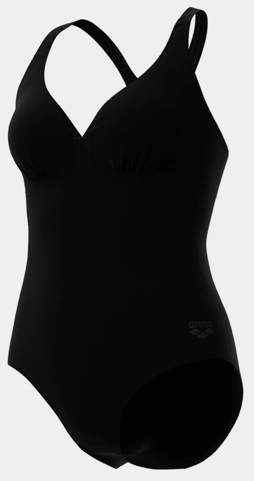 Купальник закритий для жінок Arena MAY LOW R чорний Жін 44