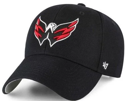 Кепка 47 Brand WASHINGTON CAPITALS чорний Уні OSFA