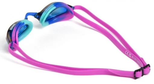 Окуляри для плавання Arena PYTHON MIRROR рожевий, синій Уні OSFM