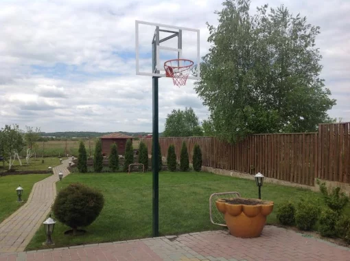 Баскетбольна стійка на одній опорі SS00071