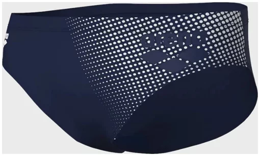 Плавки-сліпи для чоловіків Arena FOGGY DOTS SWIM BRIEFS темно-синій, білий Чол 90