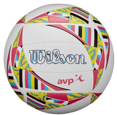 М'яч волейбольний Wilson AVP MOVEMENT VB NEW White/Pink/Yellow OF